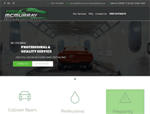 Tablet Screenshot of fortmcmurrayautobody.com